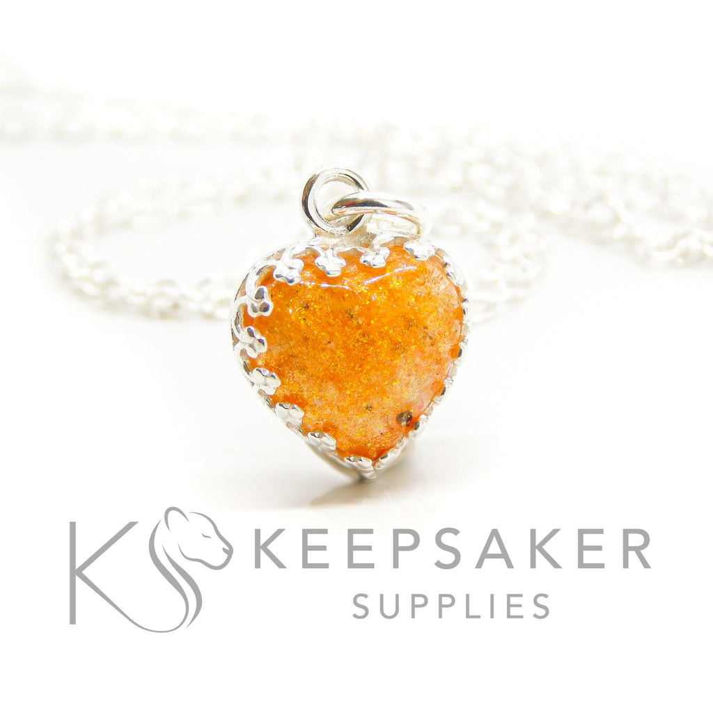 Crown Heart Necklace Settings