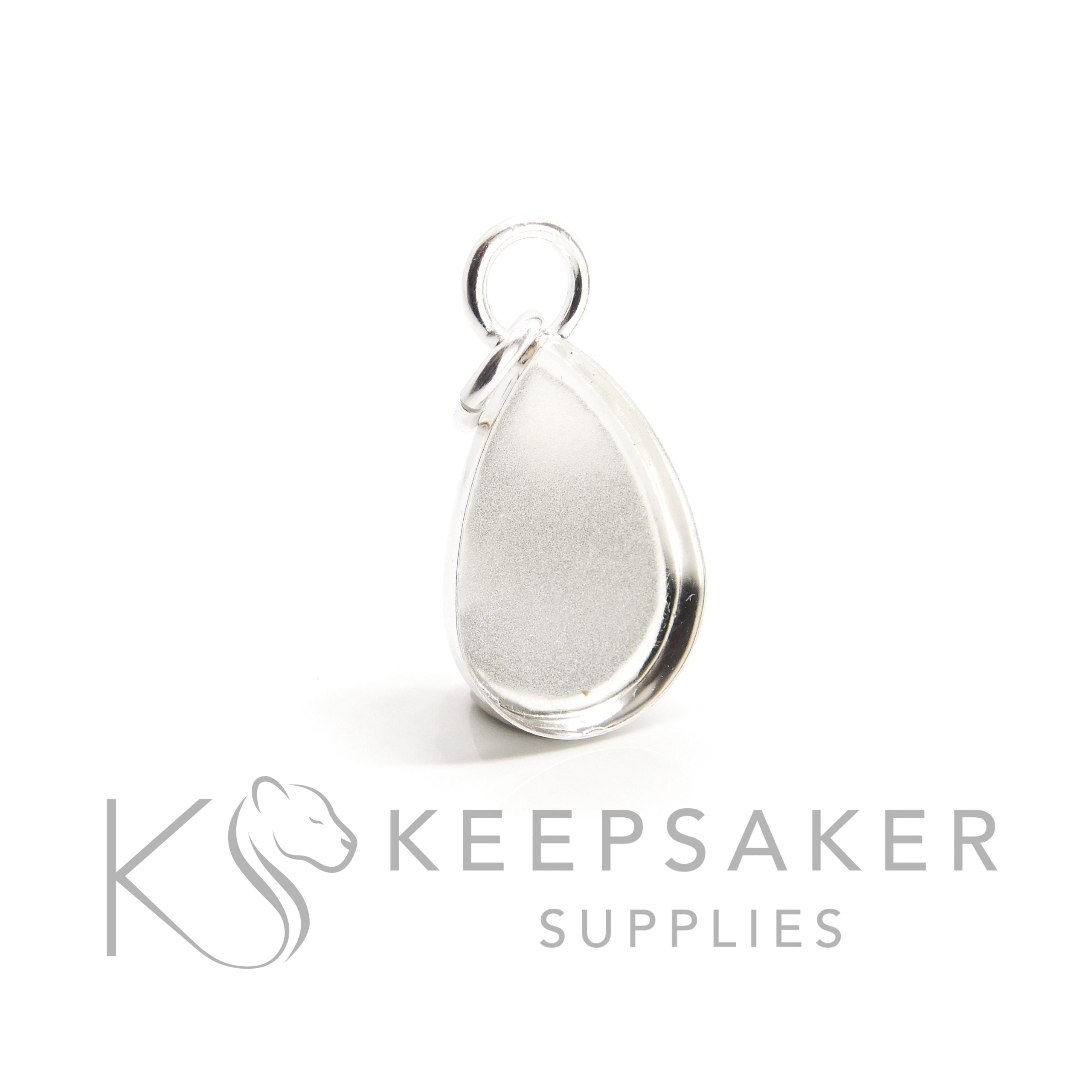 Teardrop Bezel Necklace Settings