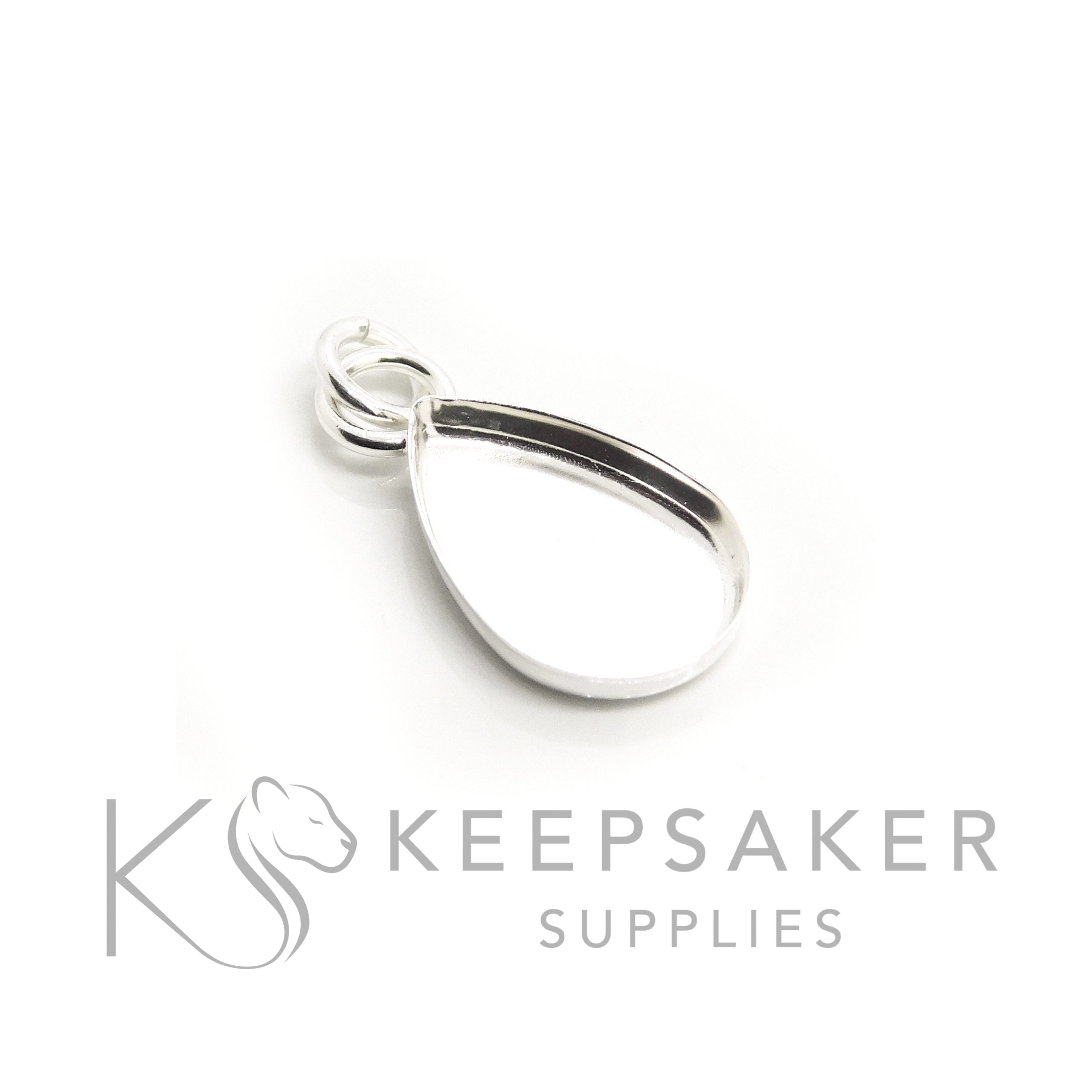 Teardrop Bezel Necklace Settings