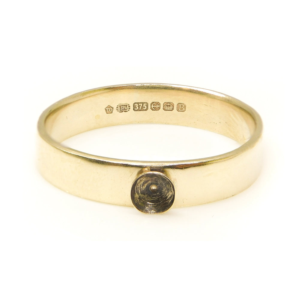 Solid Gold Ring Setting