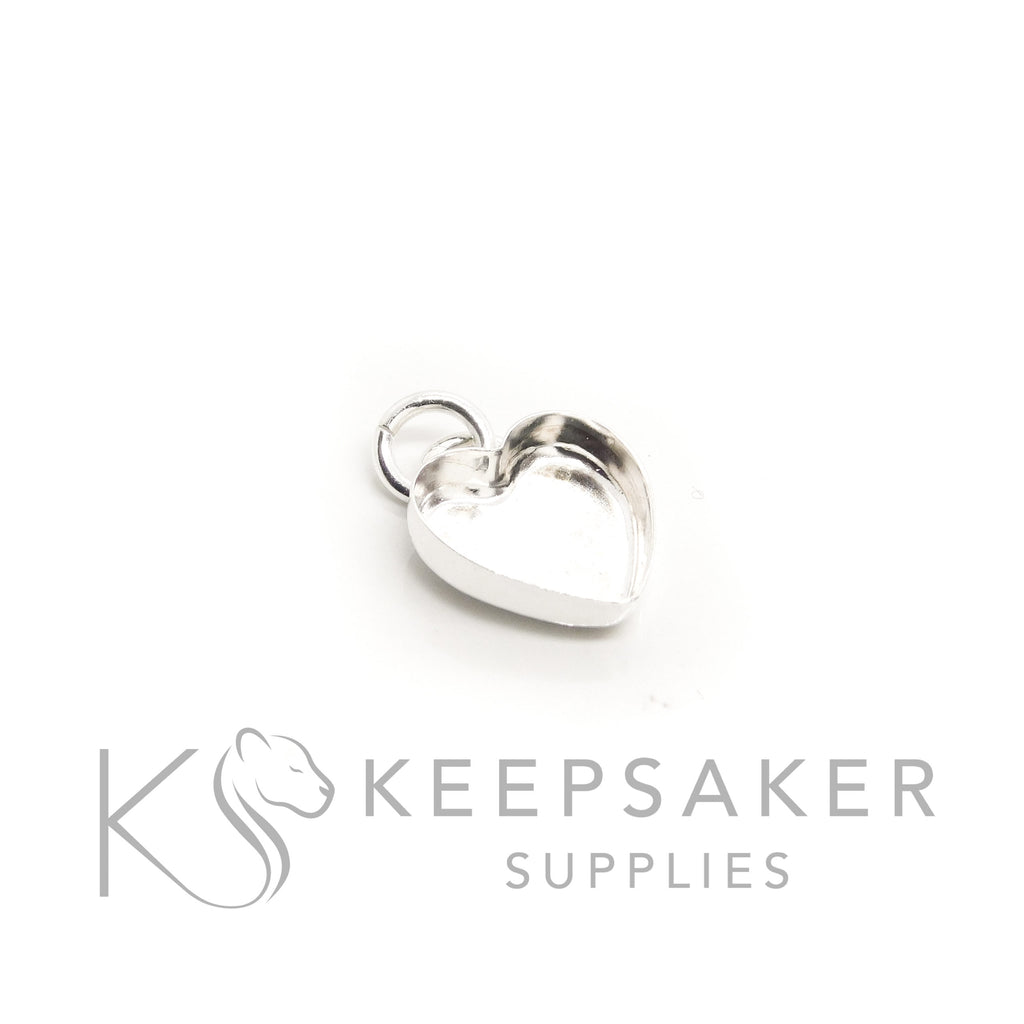 Heart Bezel Necklace Settings