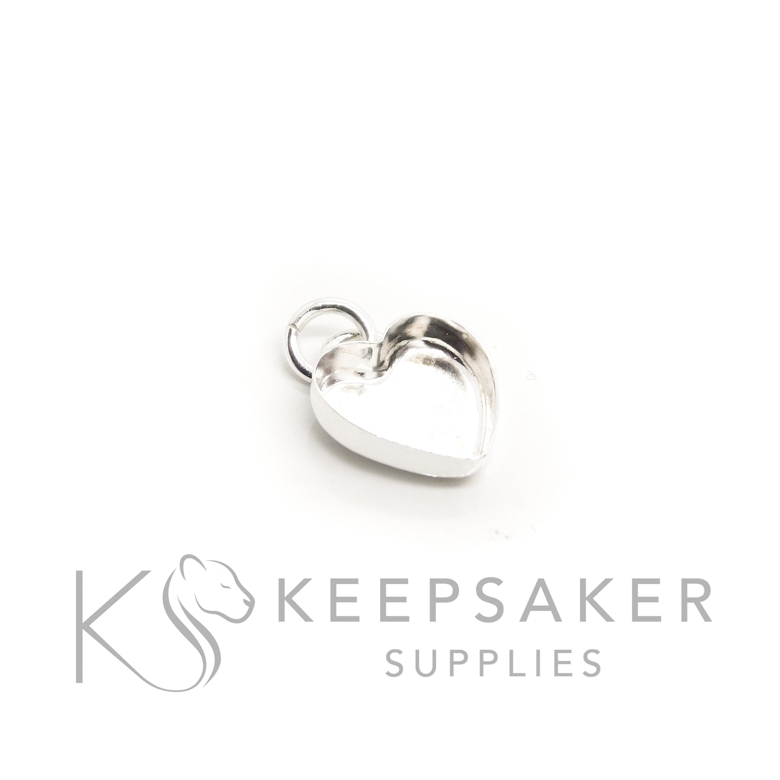 Heart Bezel Necklace Settings