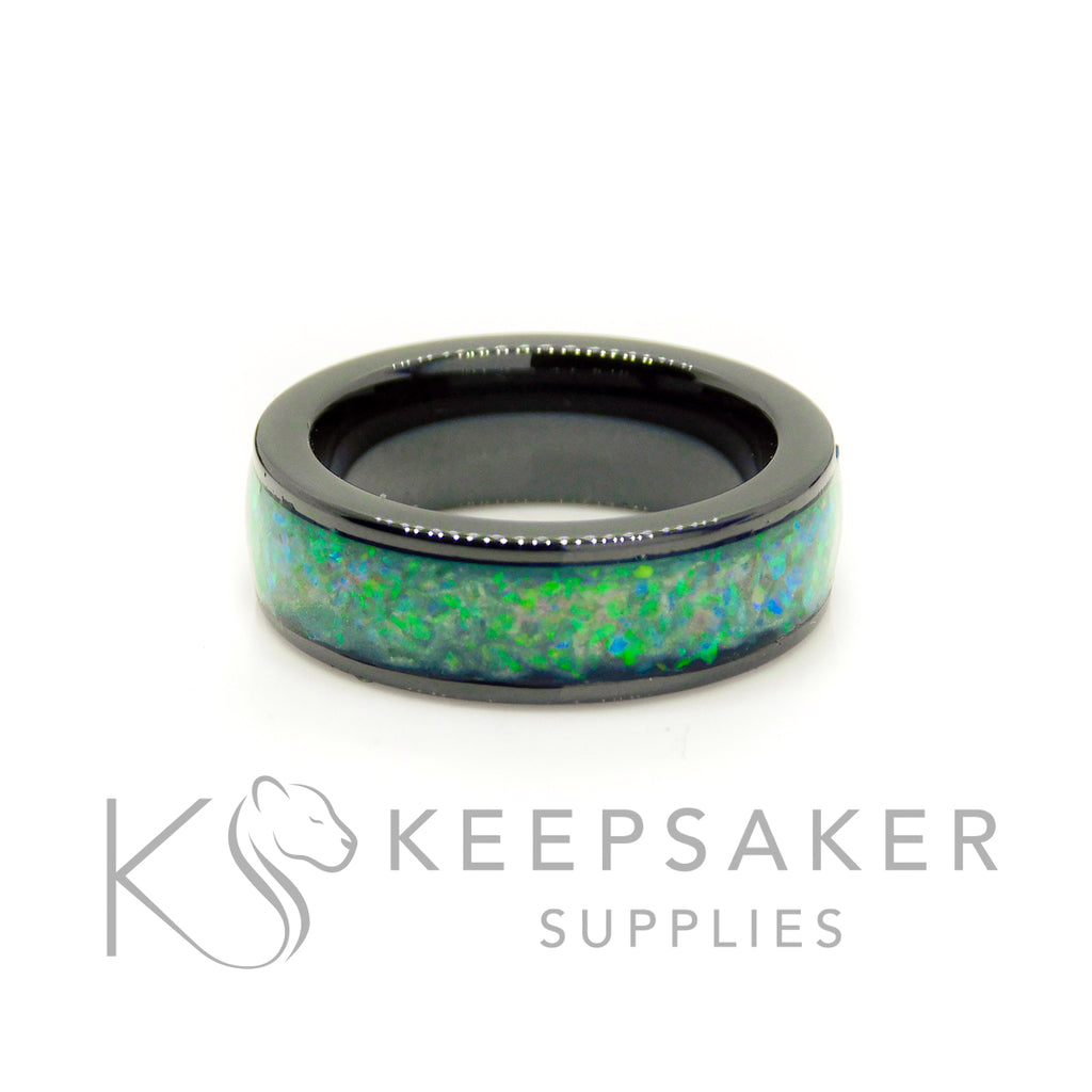 Ceramic Channel Ring Setting