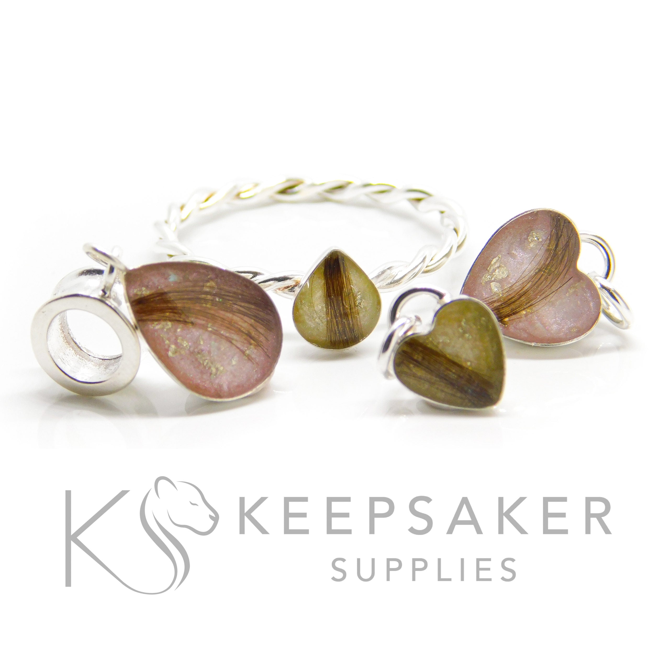 Heart Bezel Necklace Settings