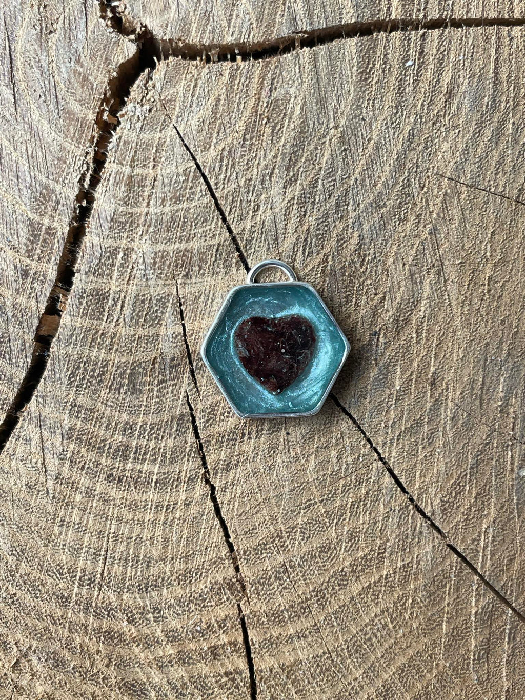 Hexagonal Open Necklace Setting