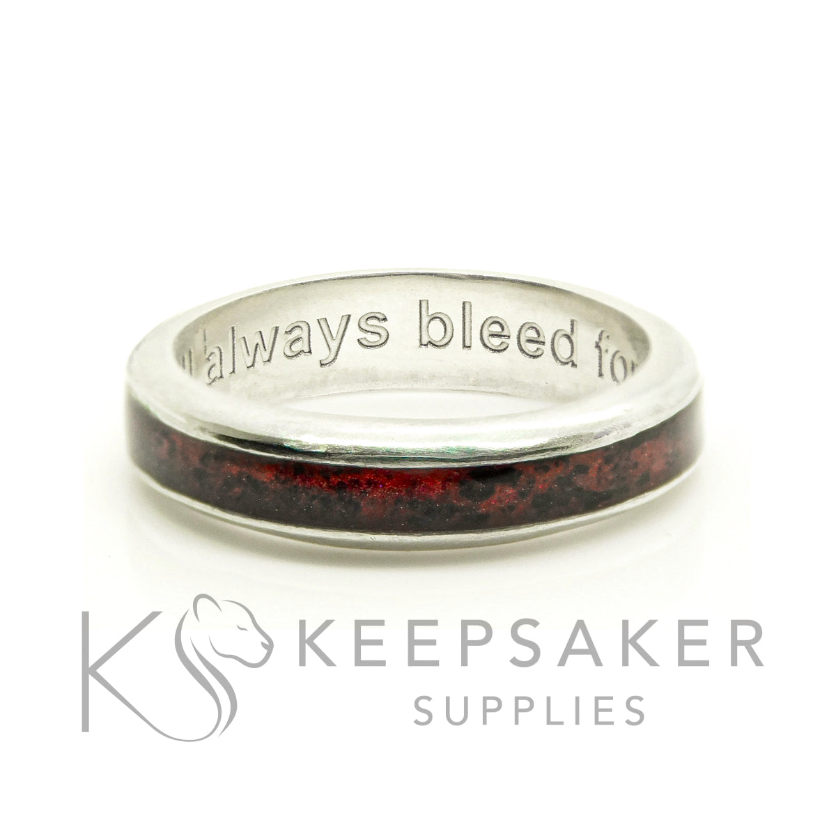 Silver Channel Ring Setting