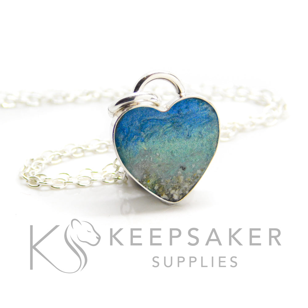 Heart Bezel Necklace Settings