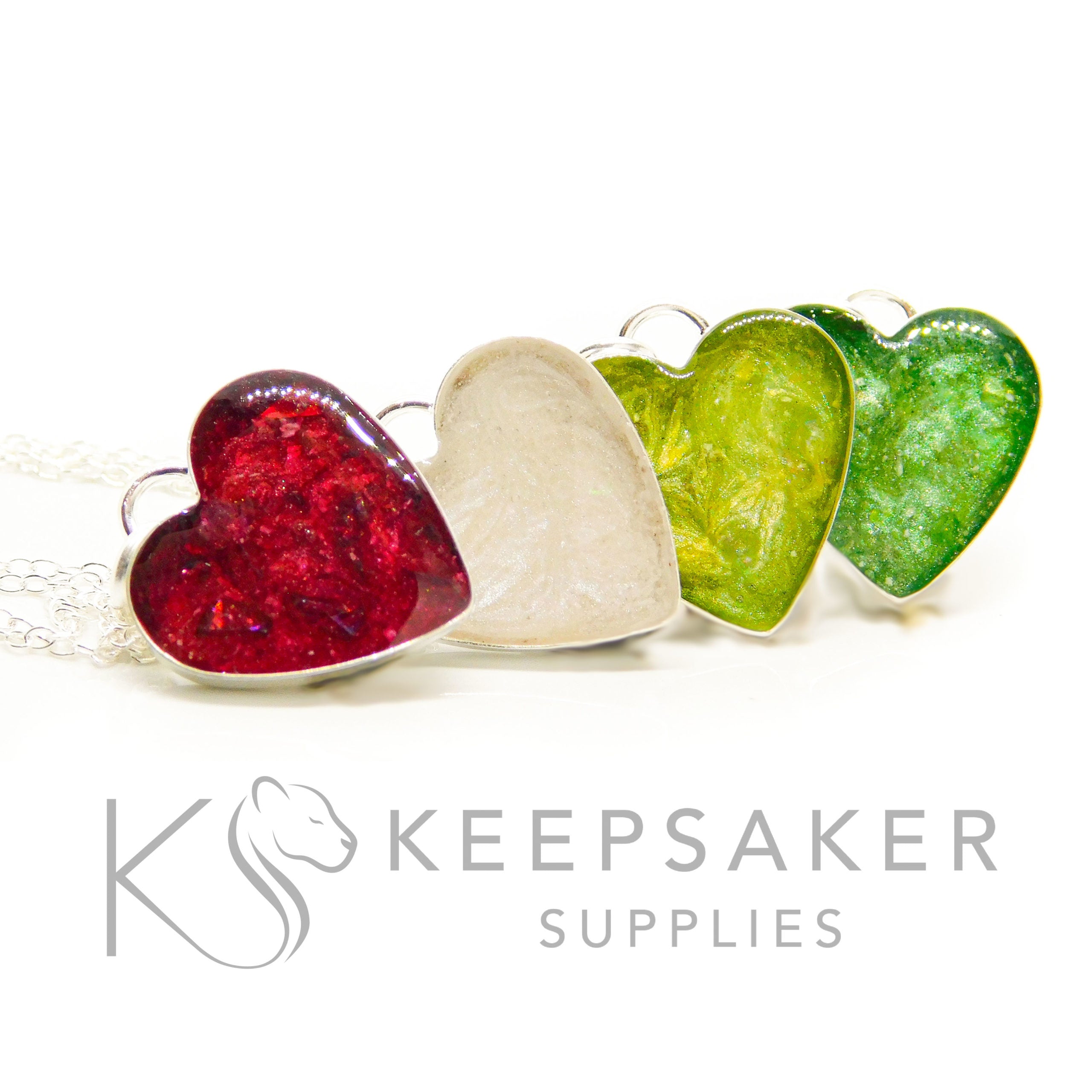 Heart Bezel Necklace Settings