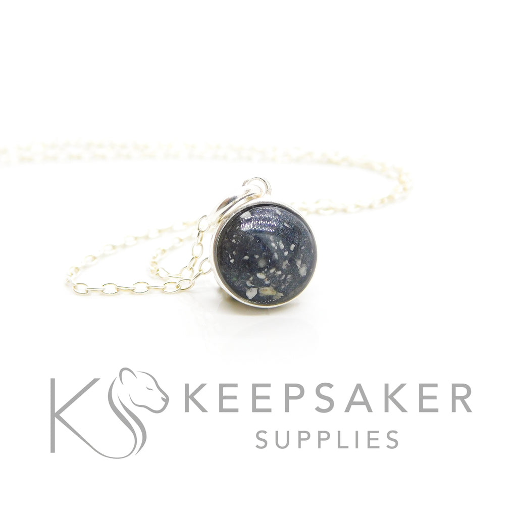 Round Bezel Necklace Settings