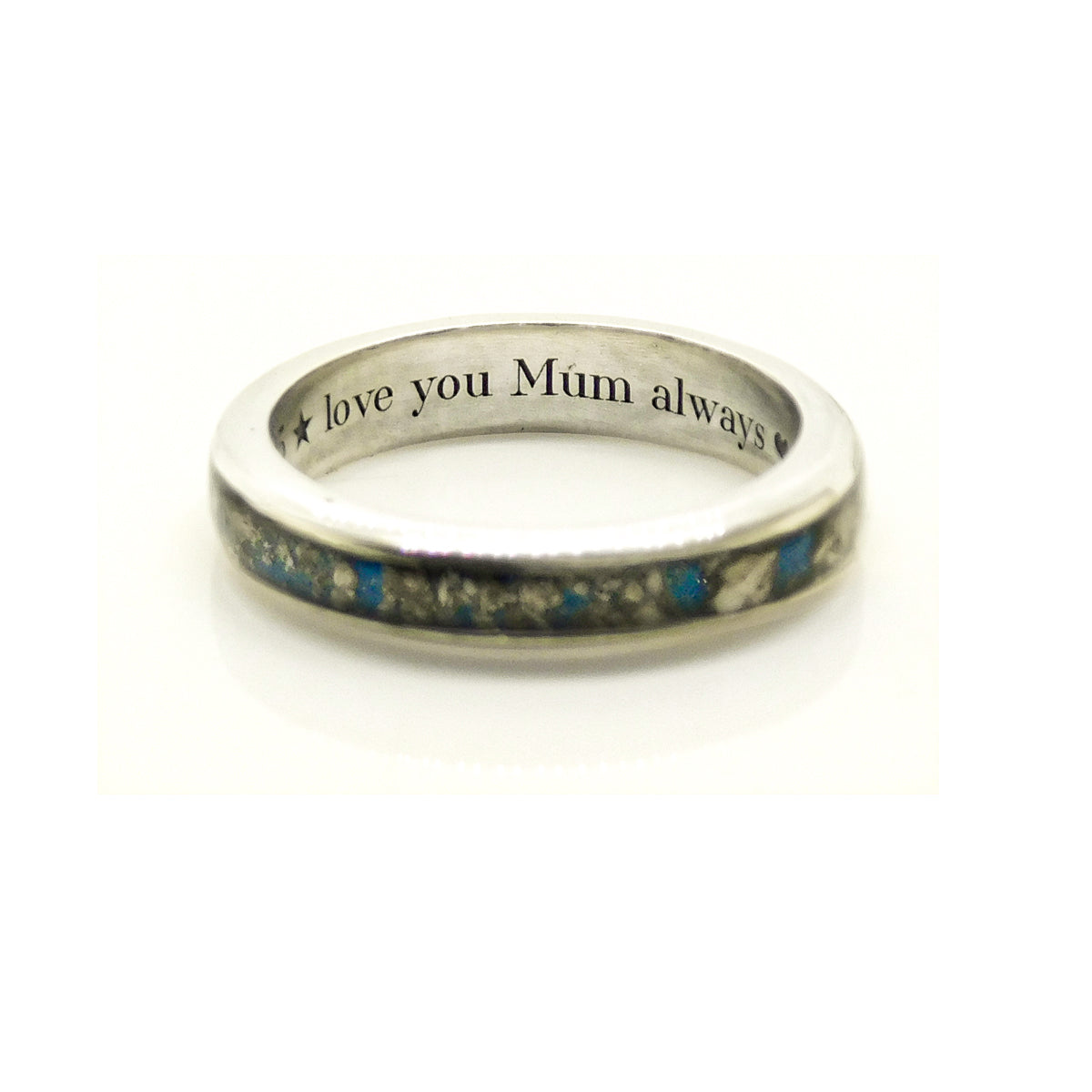 Silver Channel Ring Setting