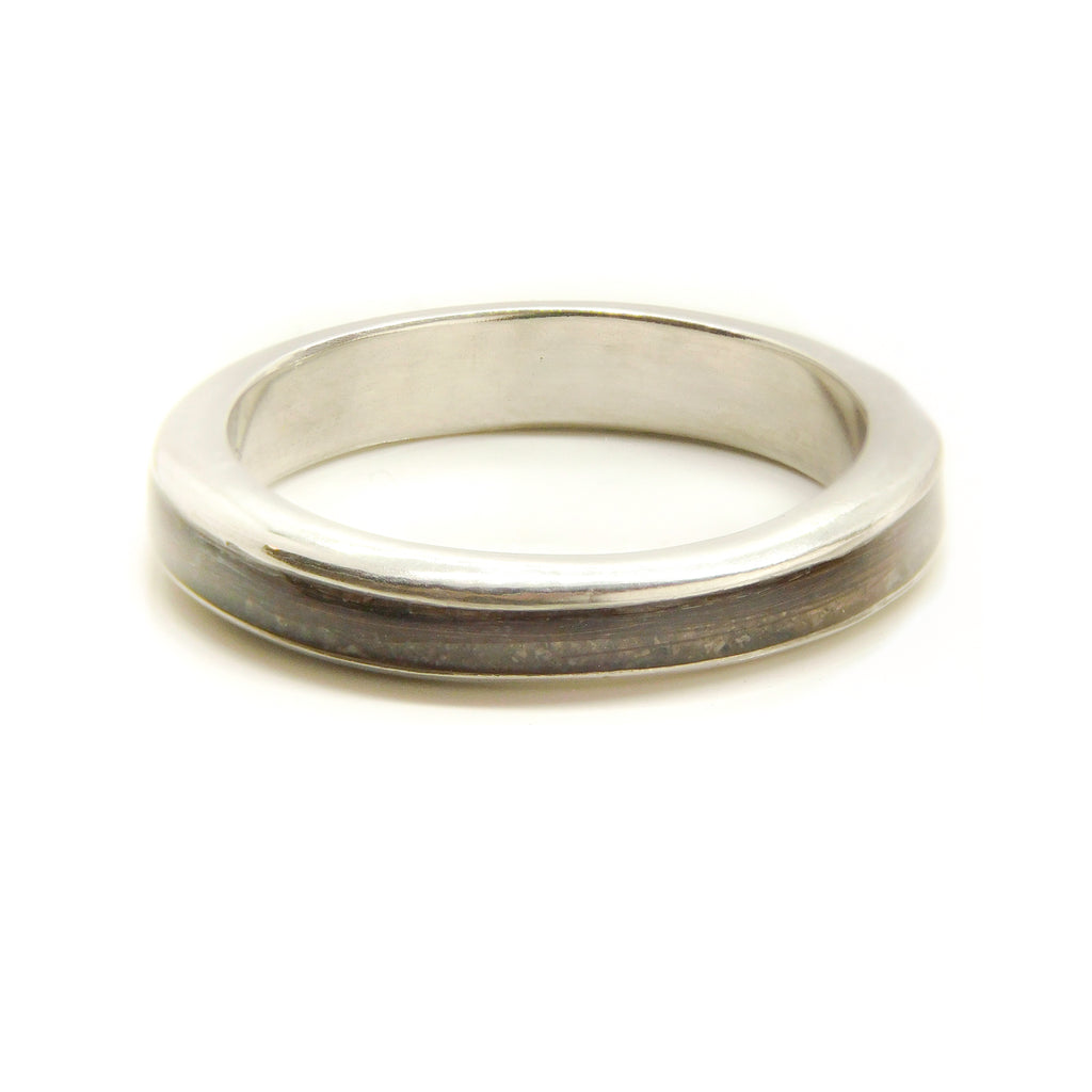 Silver Channel Ring Setting