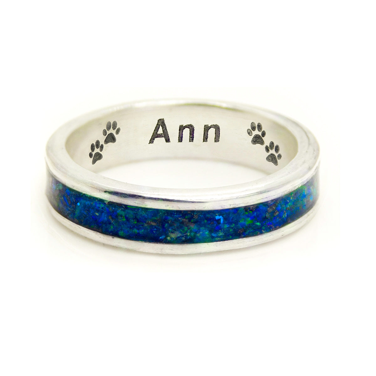 Titanium Channel Ring Setting