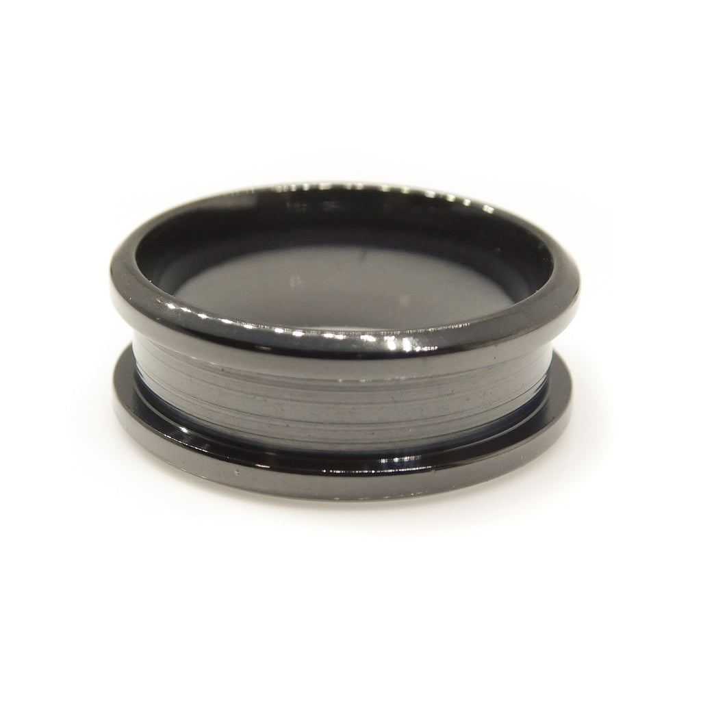 Stainless Steel Channel Ring Setting