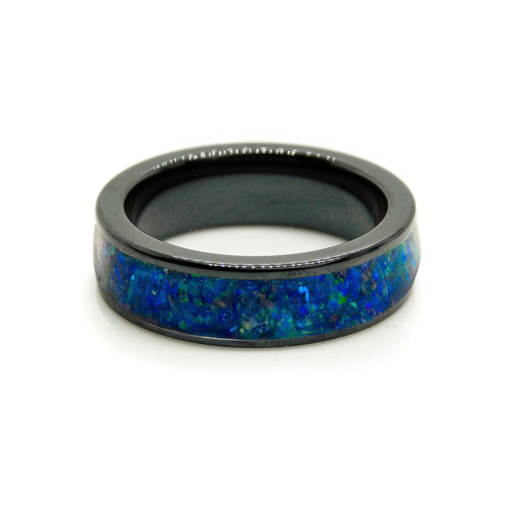 Ceramic Channel Ring Setting