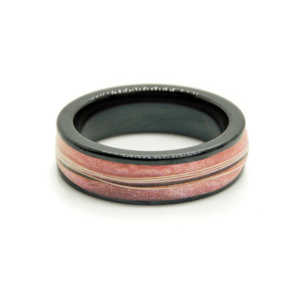 Ceramic Channel Ring Setting