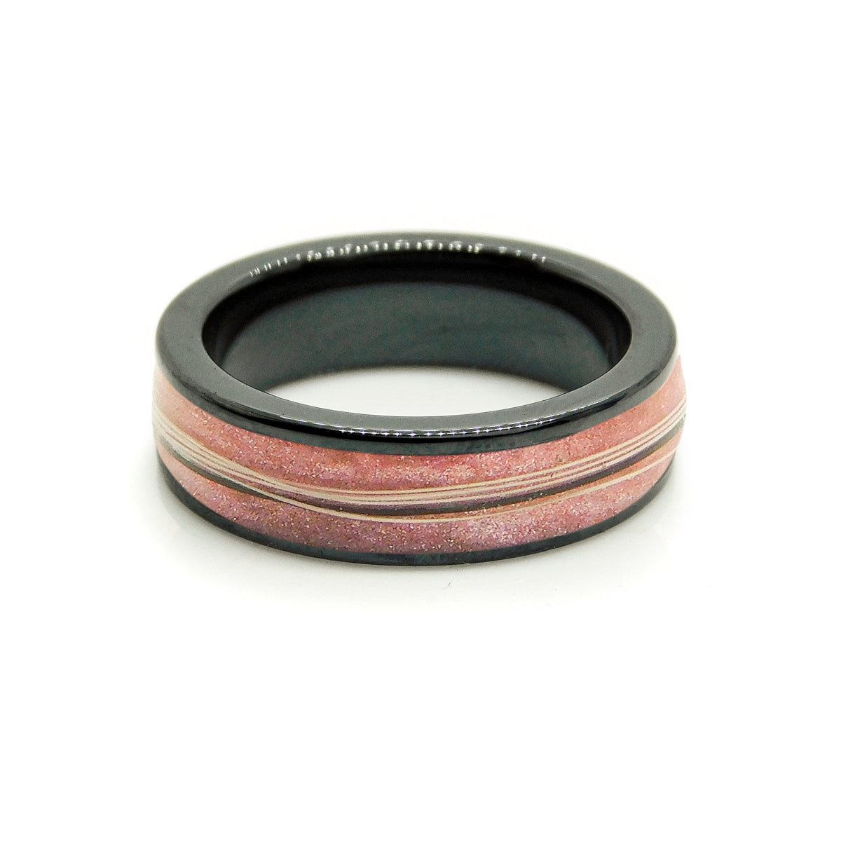 Ceramic Channel Ring Setting