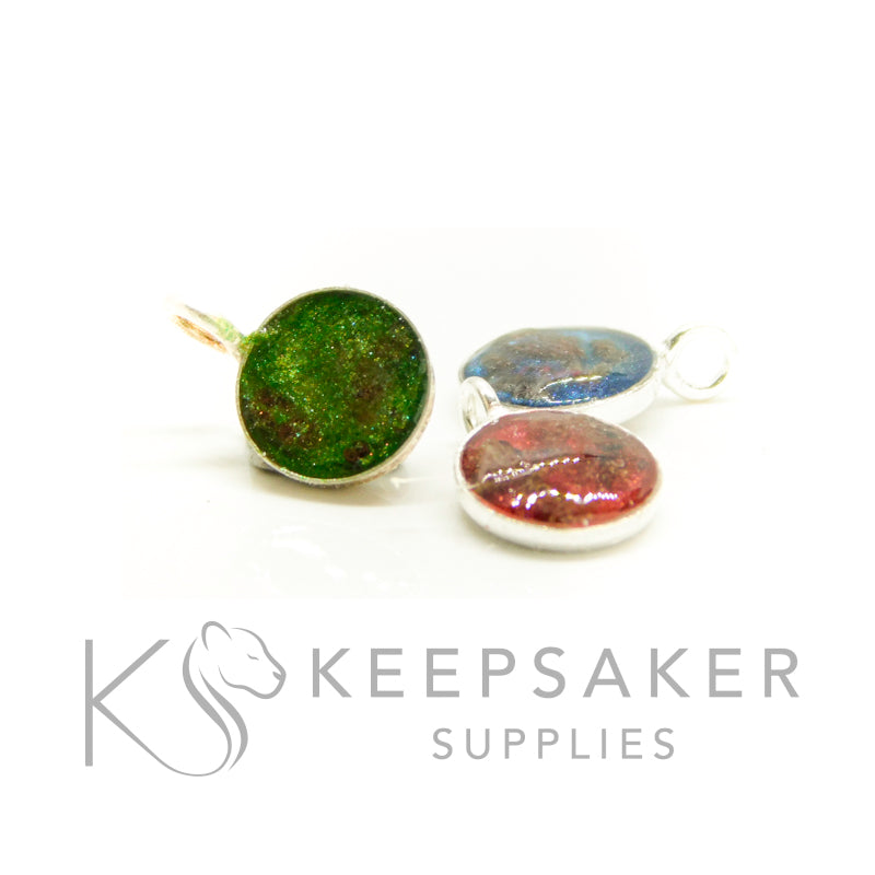 Round Bezel Necklace Settings