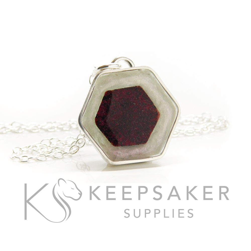 Hexagonal Open Necklace Setting
