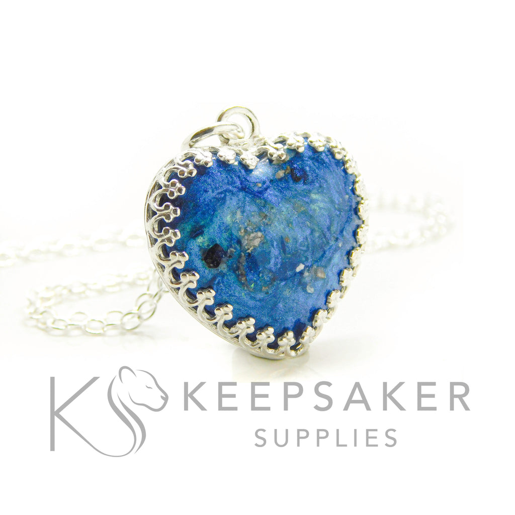 Crown Heart Necklace Settings