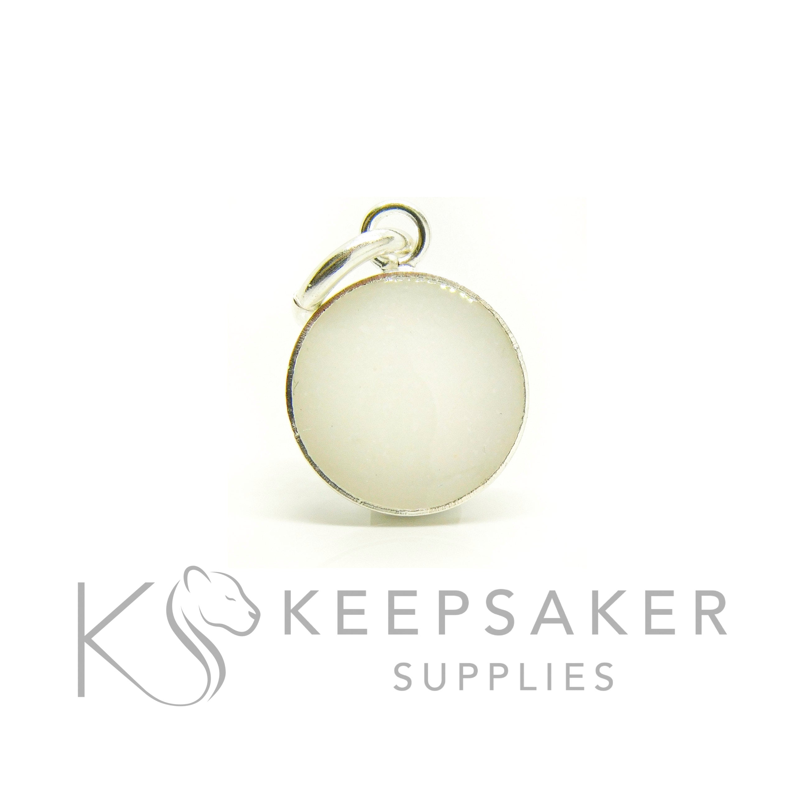 Round Bezel Necklace Settings