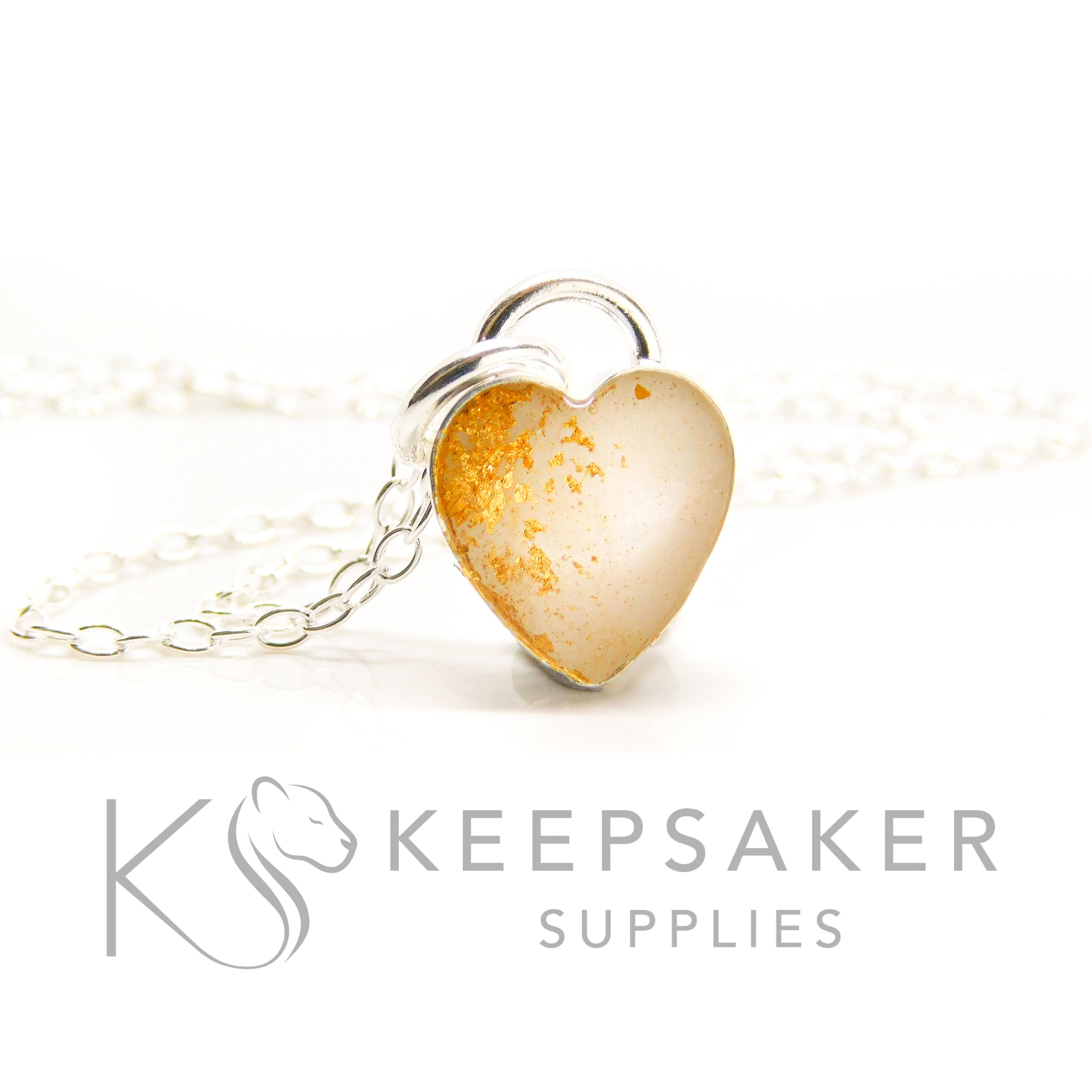 Heart Bezel Necklace Settings