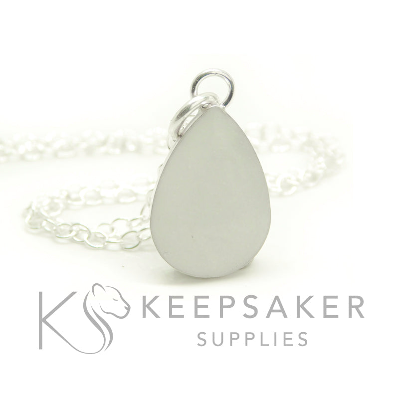 Teardrop Bezel Necklace Settings
