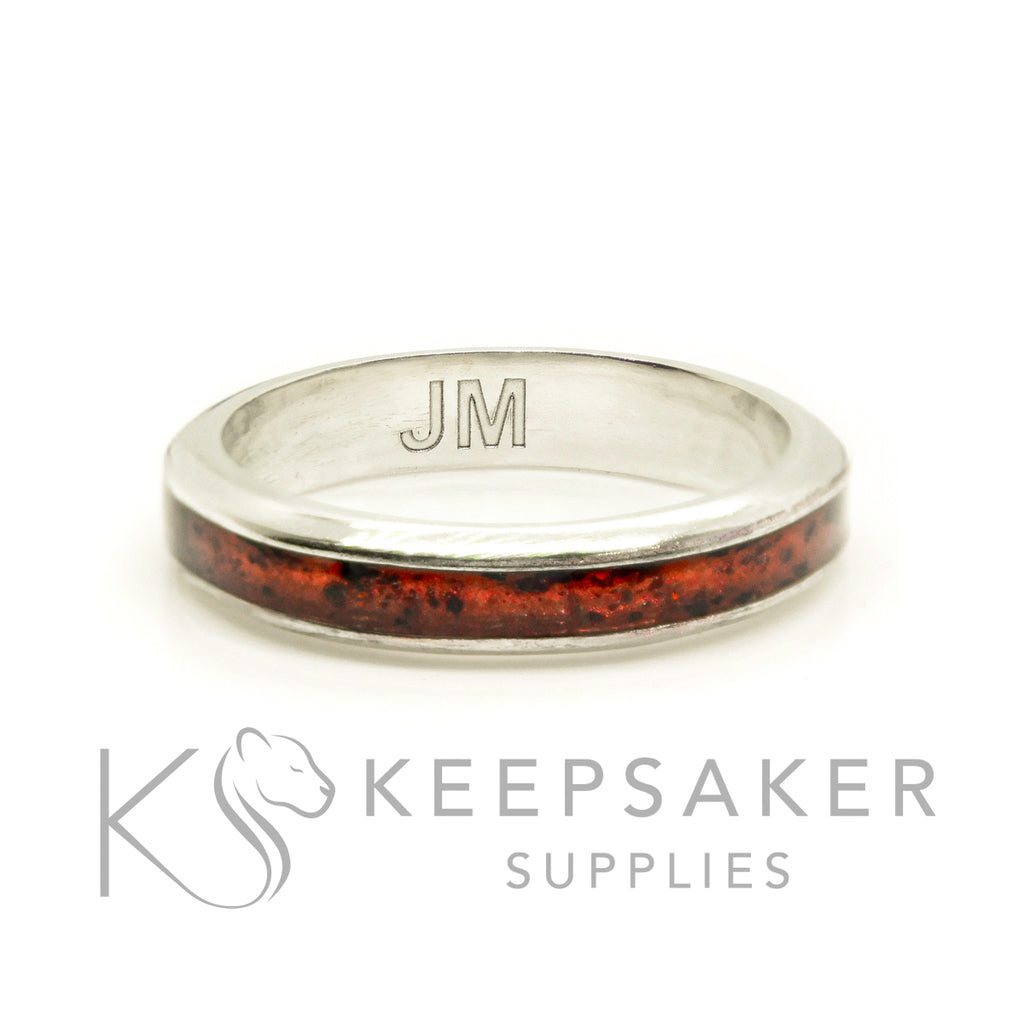 Silver Channel Ring Setting