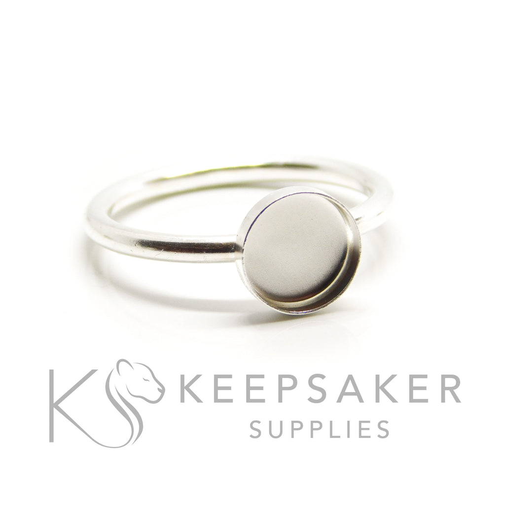 Silver Ring Setting
