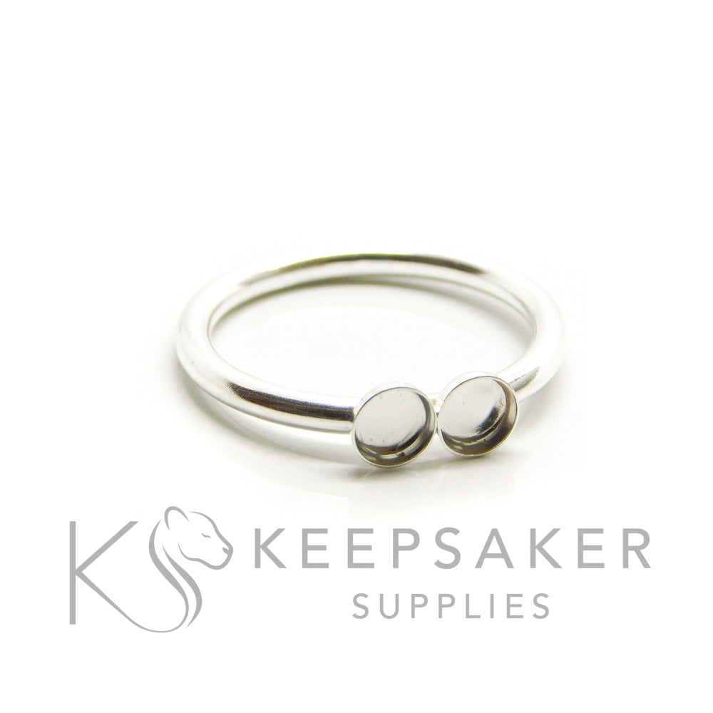Silver Ring Setting
