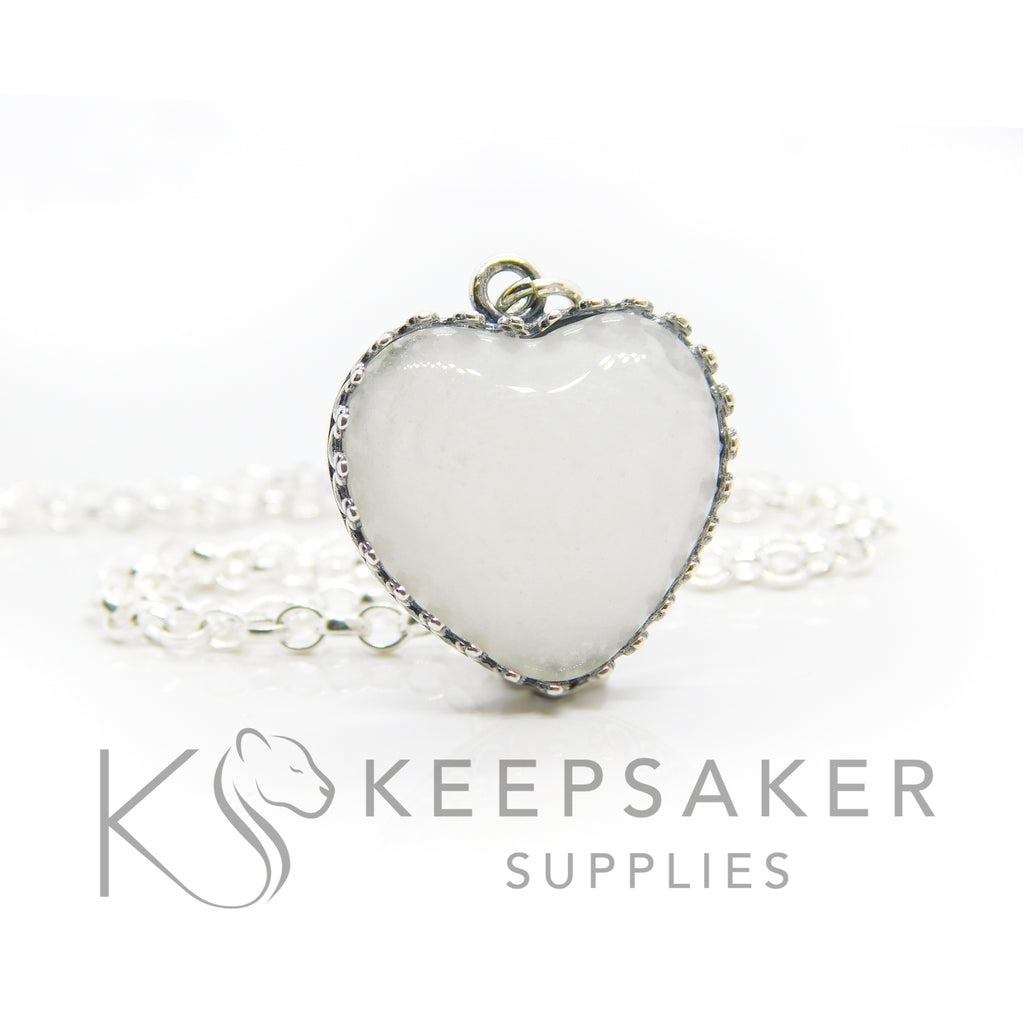 Crown Heart Necklace Settings