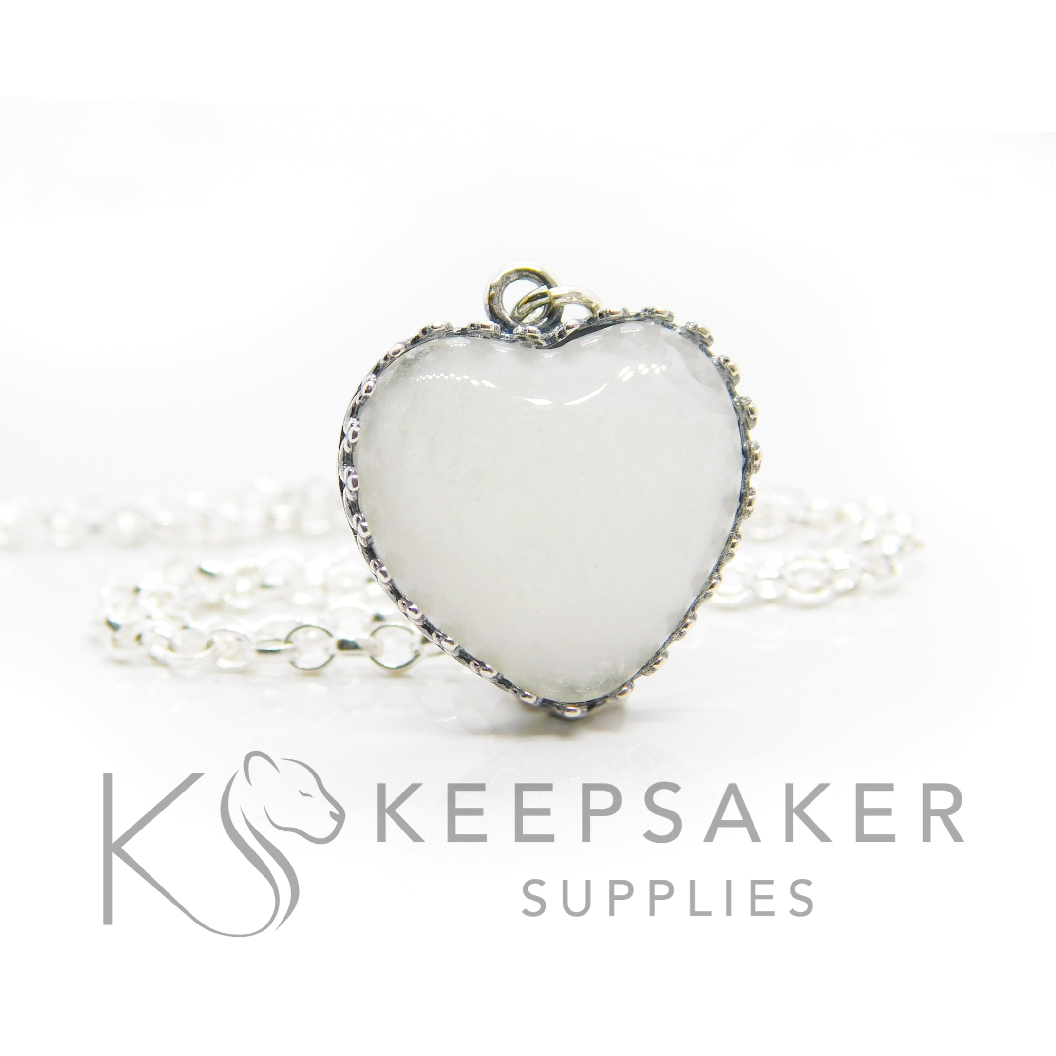 Crown Heart Necklace Settings