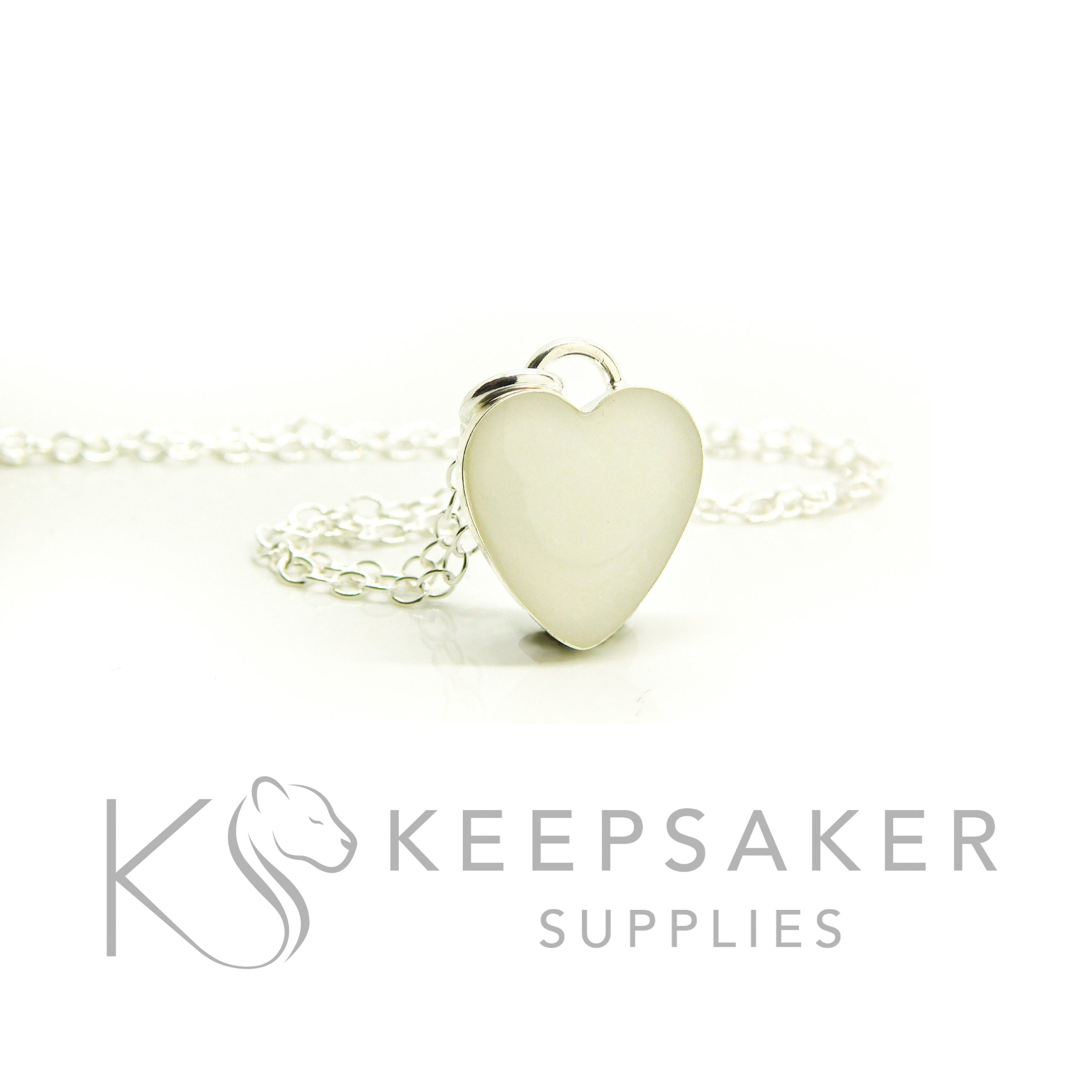 Heart Bezel Necklace Settings