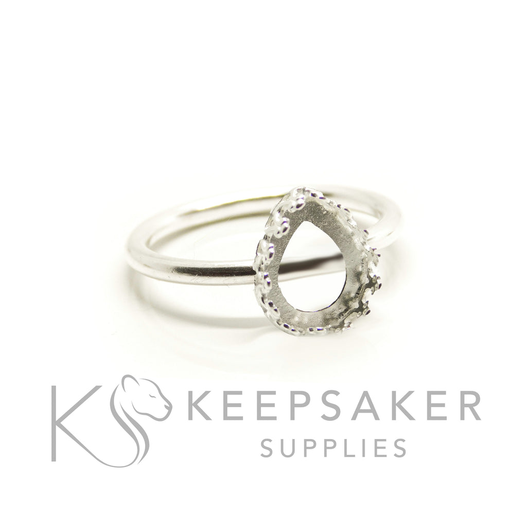 Silver Ring Setting