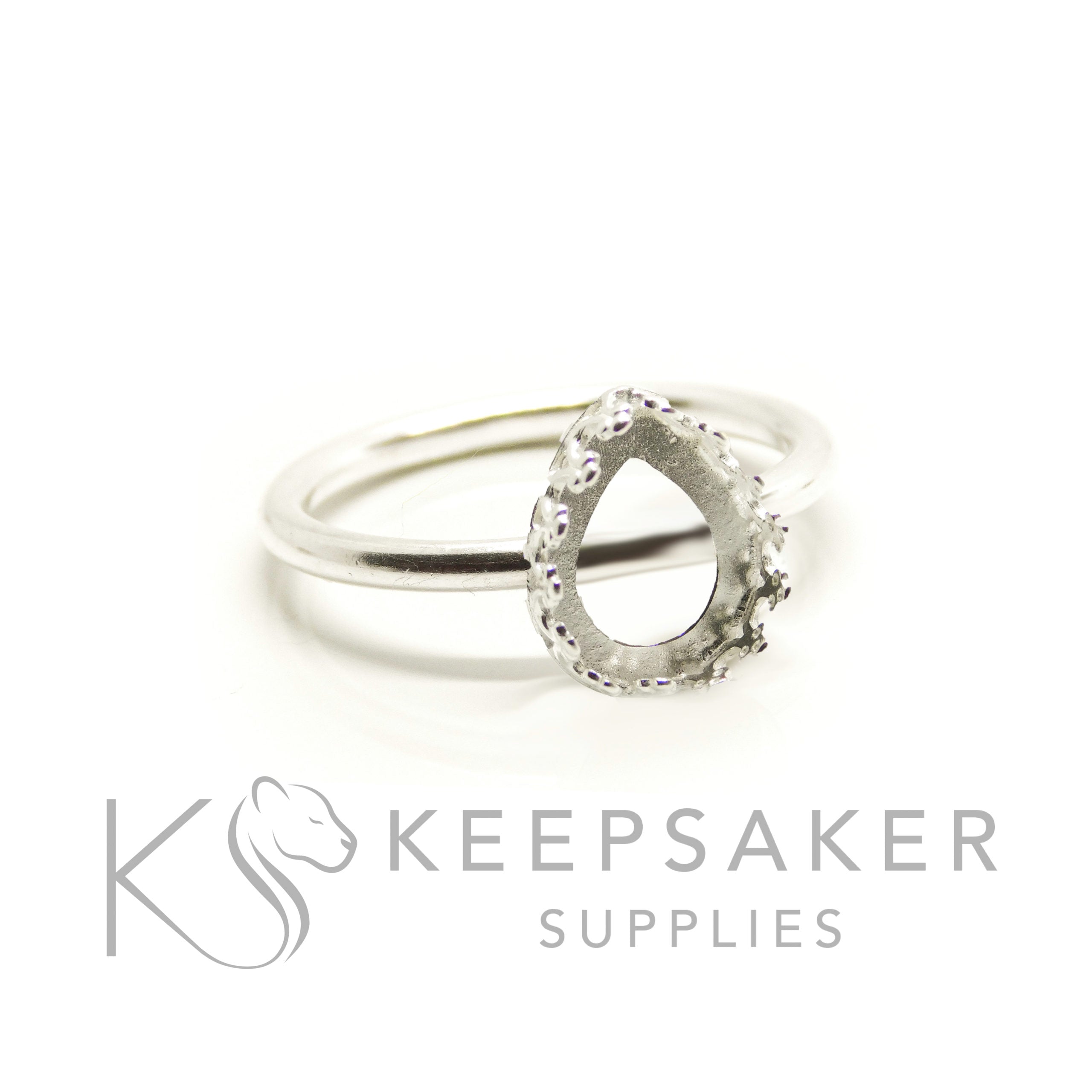 Silver Ring Setting