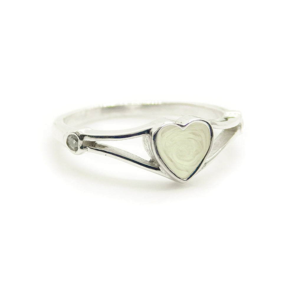 Lexi Crystal Heart Ring