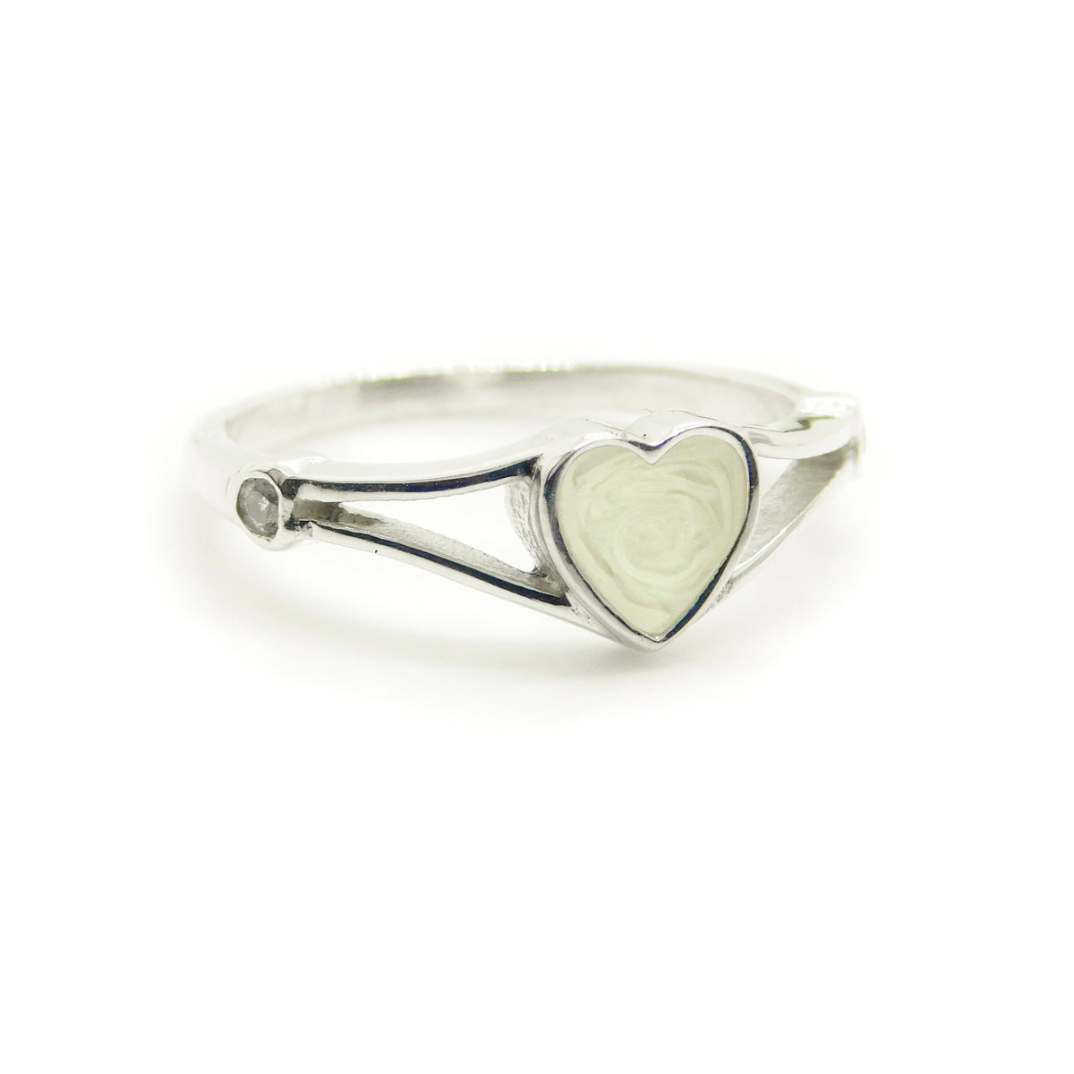 Lexi Crystal Heart Ring