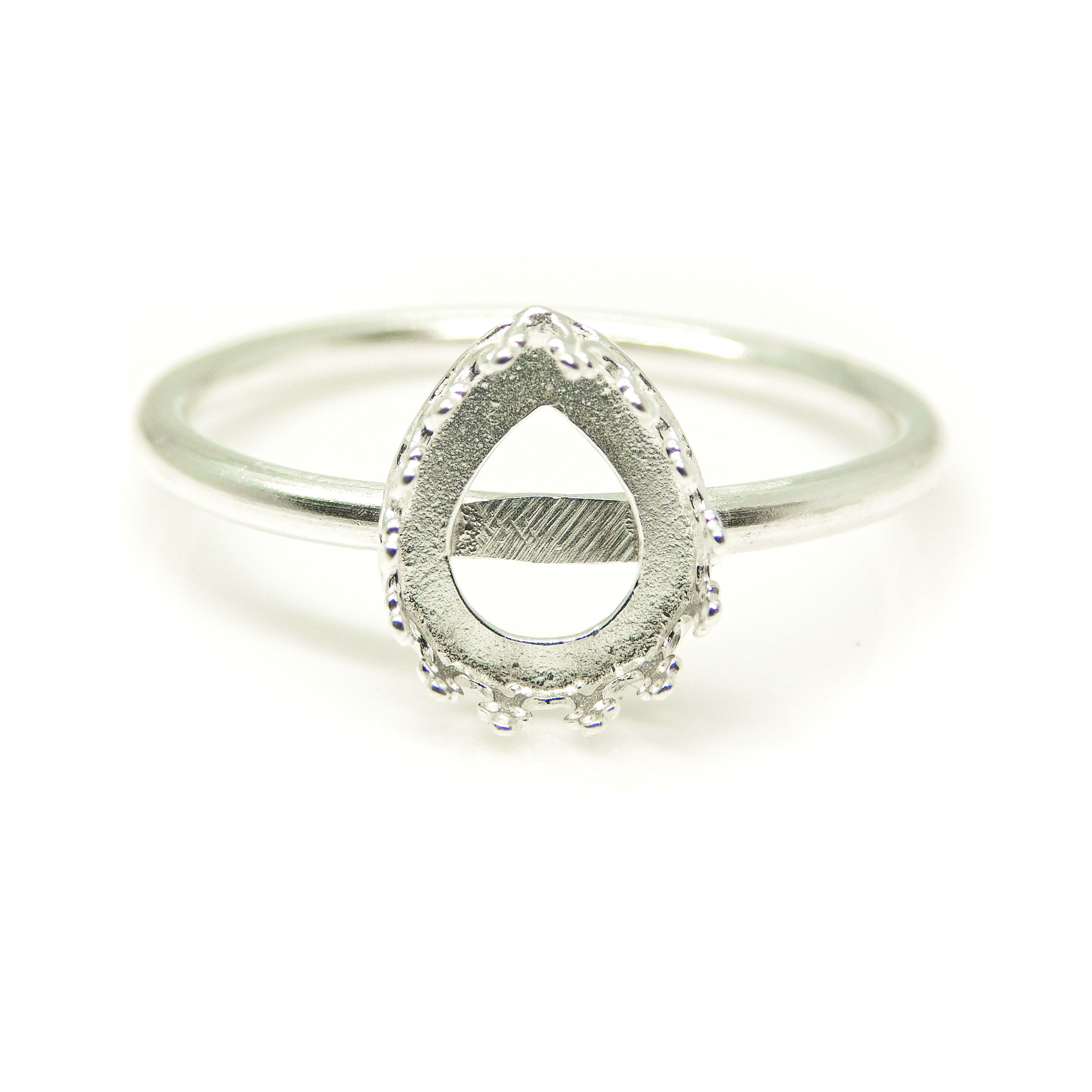 Silver Ring Setting