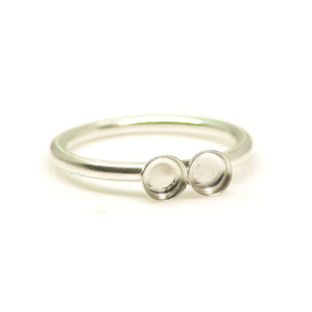 Silver Ring Setting