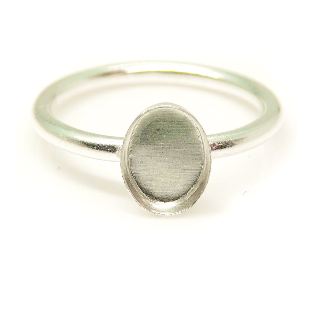 Silver Ring Setting