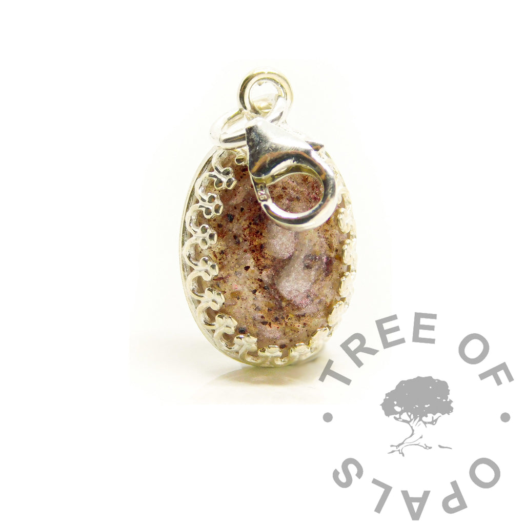 Crown Oval Necklace Settings