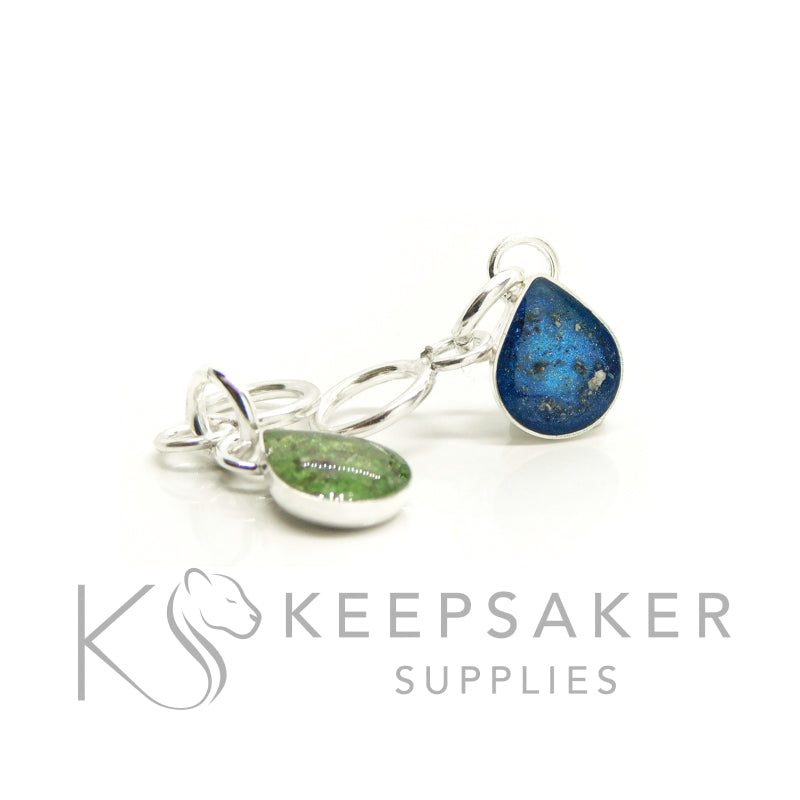 Teardrop Bezel Necklace Settings