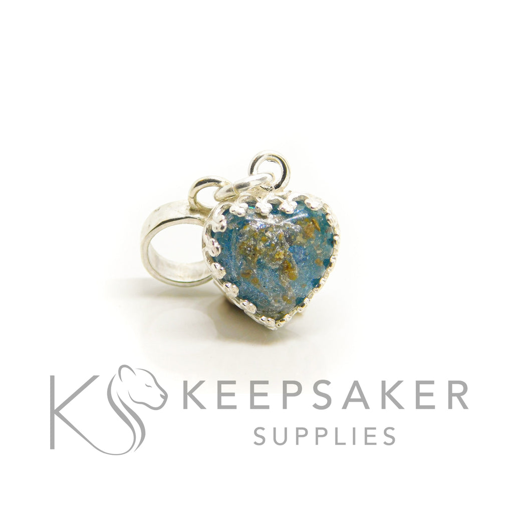 Crown Heart Necklace Settings