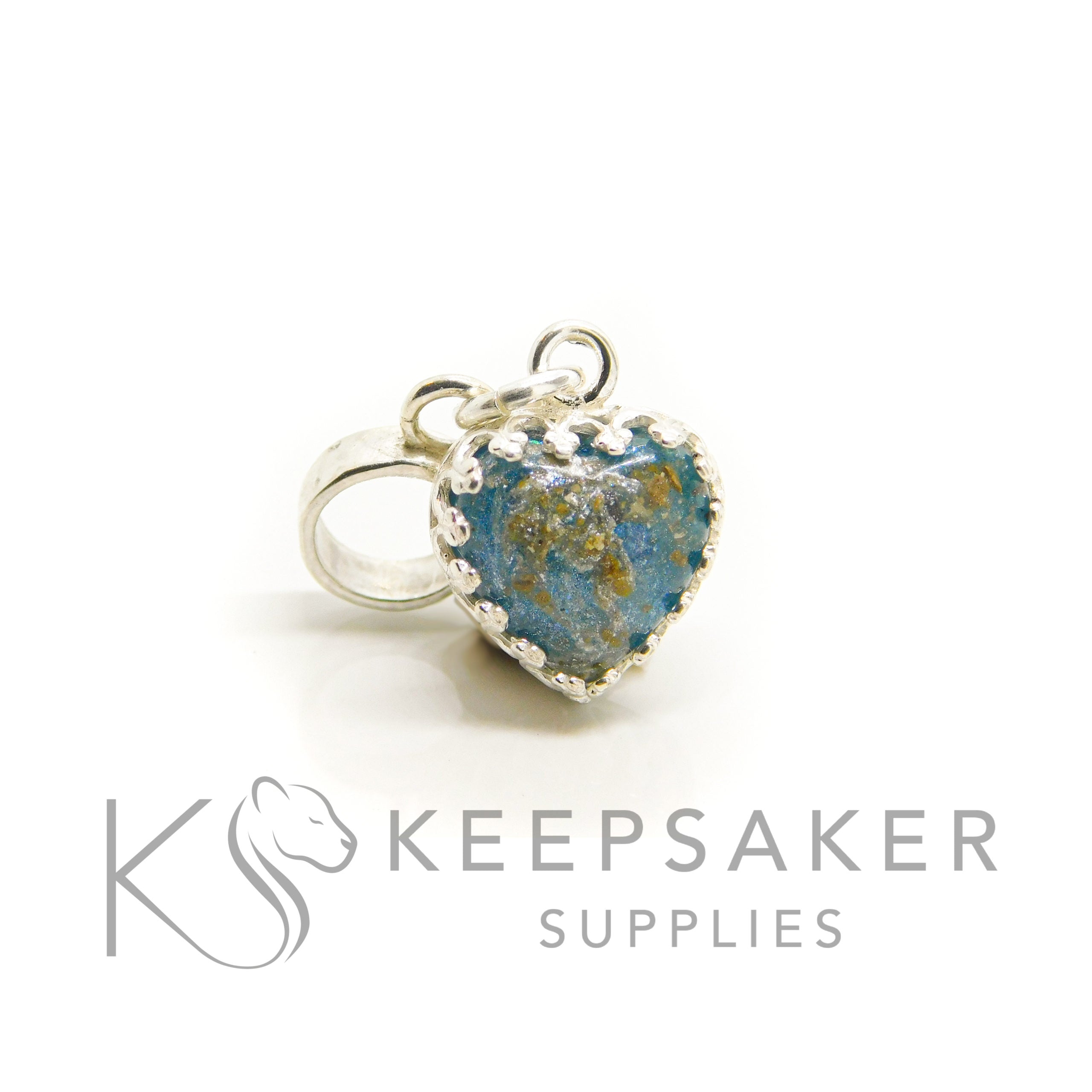 Crown Heart Necklace Settings