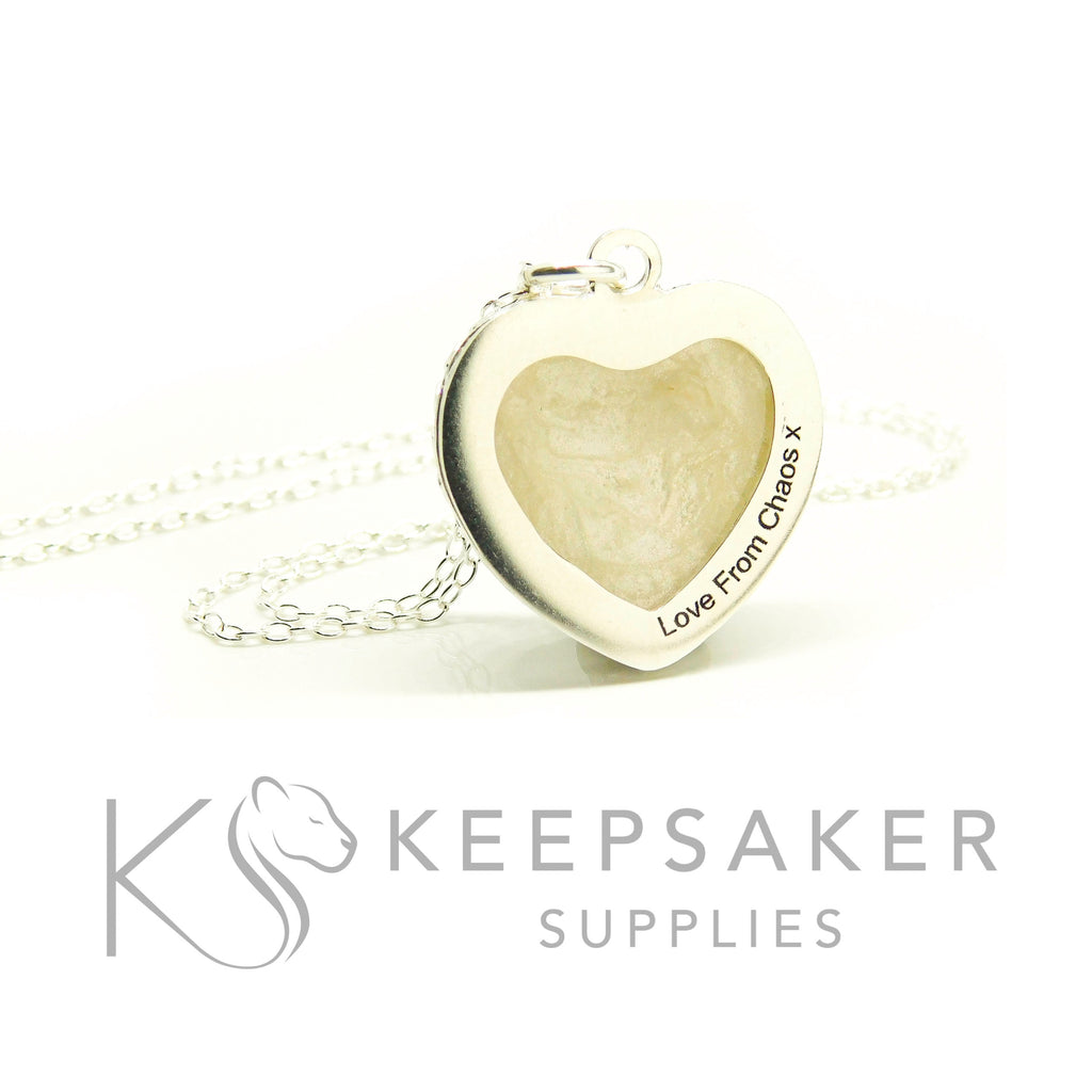Crown Heart Necklace Settings