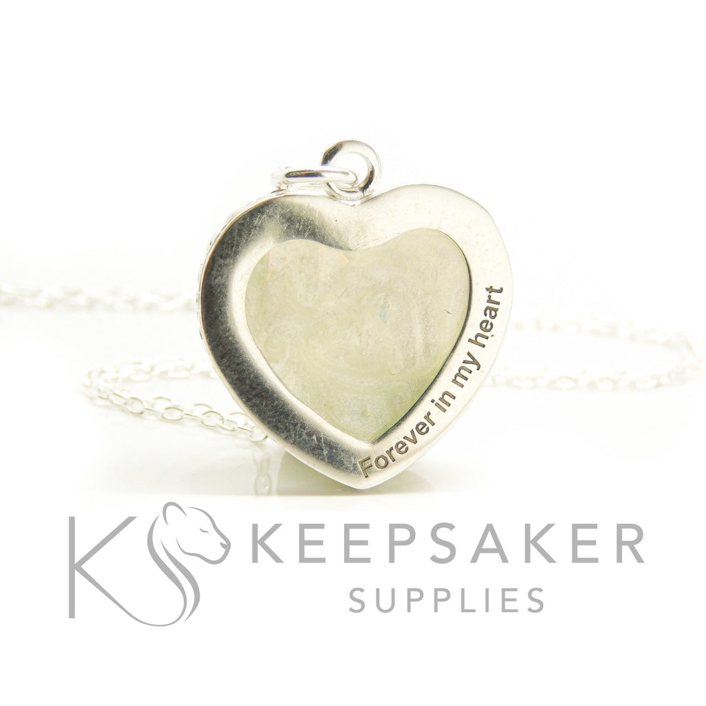 Crown Heart Necklace Settings