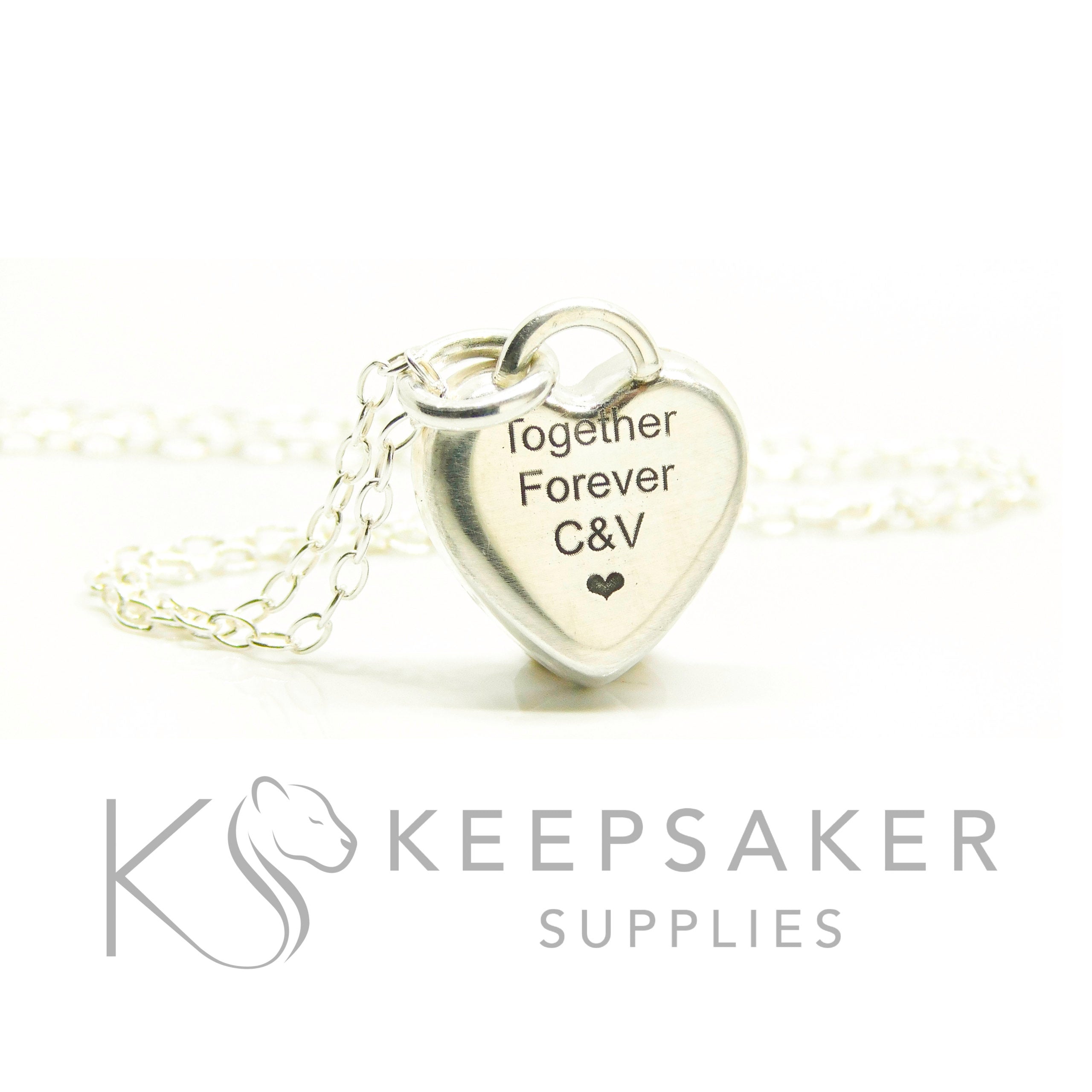 Heart Bezel Necklace Settings