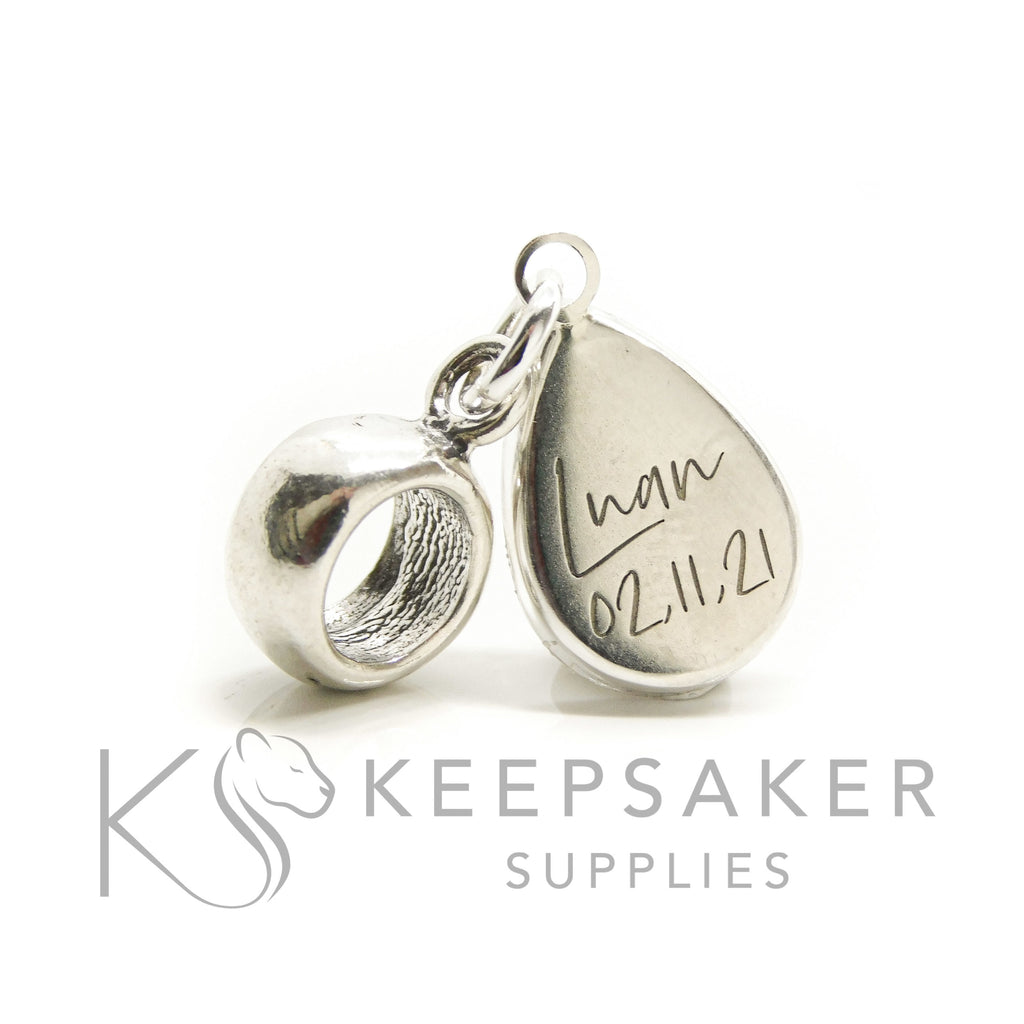 Teardrop Bezel Necklace Settings