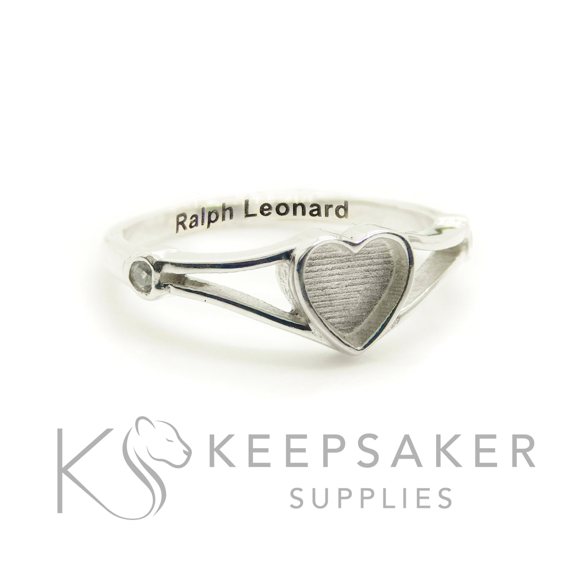 Lexi Crystal Heart Ring