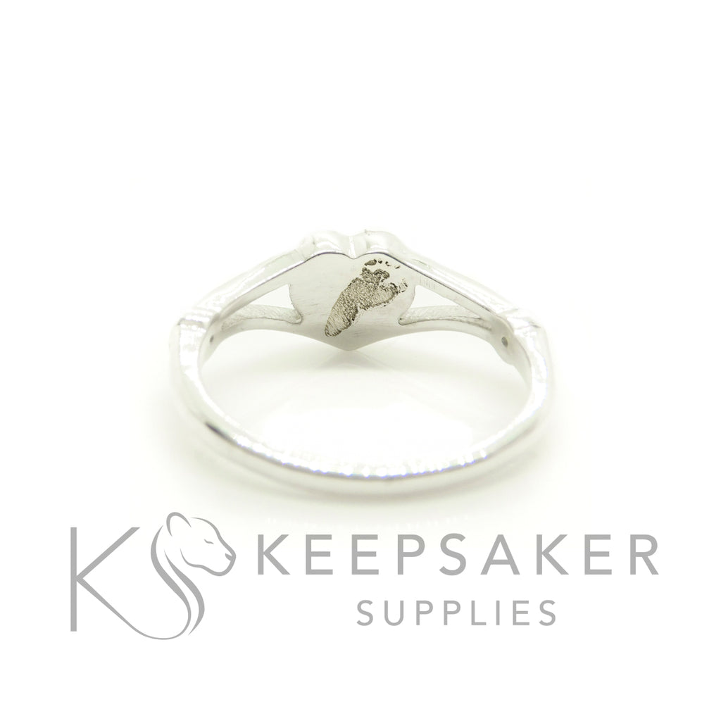 Lexi Crystal Heart Ring