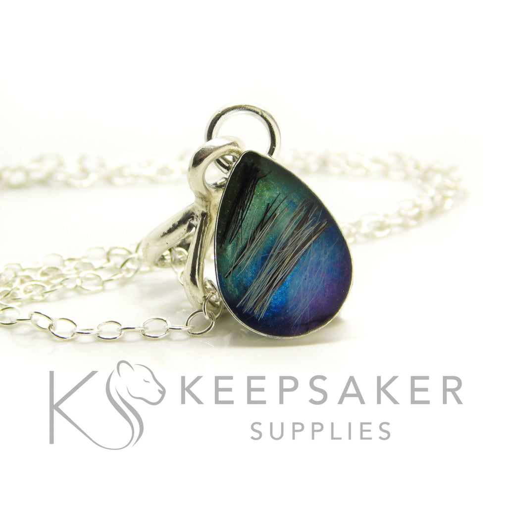 Teardrop Bezel Necklace Settings